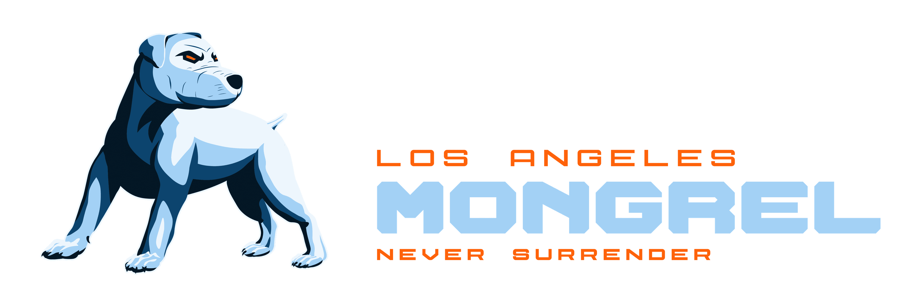 LA Mongrel Rugby League logo
